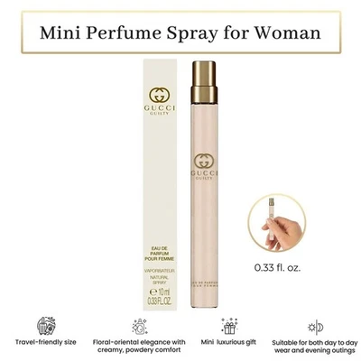 Perfume Gucci Guilty para mujer spray de viaje EDP para mujer 0,33 fl oz Foto 1 de 4