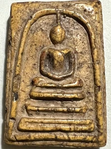 PHRA SOMDEJ LP RARE OLD THAI BUDDHA AMULET PENDANT MAGIC ANCIENT IDOL#512 O - Picture 1 of 4