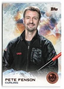 2014 Topps U.S. Olympic & Paralympic Team & Hopefuls #32 Pete Fenson Bronze USA - Picture 1 of 2