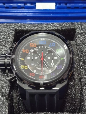 Invicta 22419 Russian Diver 52mm Quartz Chronograph All Black Mens Watch - Image 1 of 4