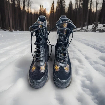 Louis Vuitton Laureate Platform Desert Boots 36.5 - Image 1 of 4