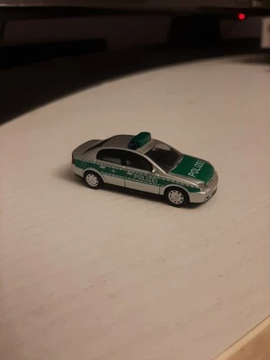 1:87 Rietze Opel Vectra POLIZEI, grigio/verde - Immagine 1 di 4