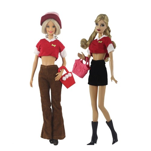 VETEMENTS Cappotti per bambole 11 5" jeans pantaloni di pelle pantaloncini bambole pantaloni vestiti accessori