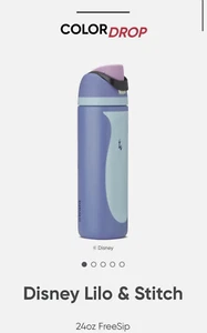 Botella Owala Stitch Color Drop 24 OZ EN MANO - Vendedor de EE. UU. - Auténtica - Imagen 1 de 1