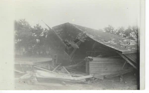 Tarjeta postal Varick, Nueva York, After Tornado, Peter Van Riper Farm, Seneca Co RPPC - Imagen 1 de 2