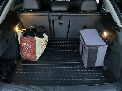 Alfombrilla de maletero trasero de carga bandeja de piso alfombrilla de maletero para AUDI Q3 Q 3 Quattro 2013-2025 Foto 1 de 4