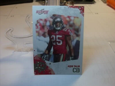 2010 Score Football #274 - Aqib Talib - Tampa Bay Buccaneers  10-360 - Image 1 of 2