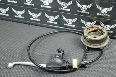 1998 KAWASAKI KX60 90-03 OEM FRONT BRAKE DRUM CABLE LEVER COMPLETE ASSEMBLY - Image 1 of 4