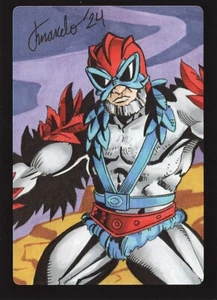 PRINT MOTU - Stratos #1 Sketch Card Limited Ed. Set of 12 ACEO - Picture 1 of 3
