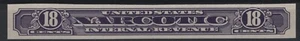 RJA68a XF NH Narcotic revenue stamp unused with nice color cv $ 250 ! see pic ! - Picture 1 of 1