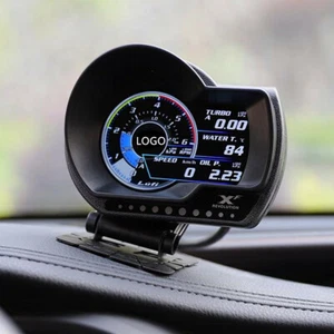 OBD2 Digital Boost Gauge/Multi-gauge/Code Scanner HUD Head-Up Digital Display - Picture 1 of 12