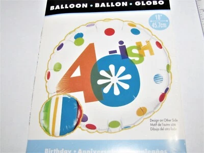 Globo de aluminio 40-ish 18 pulgadas #68770, 1/PK Foto 1 de 2