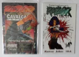 London Night Comics; Razor #0 wraparound chromium cover Will Combine Shipping - Picture 1 of 2
