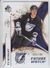 2008-09 UD SPA TY WISHART GOLD RC FUTURE WATCH ROOKIE /100 SP Authentic FW #186