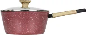 CONCORD Art of Cooking 3 QT Granite Nonstick Saucepan Cookware Set - Picture 1 of 9