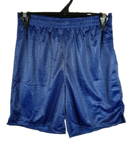 BNWT Girls Boys Sz 14 LW Reid Royal Blue Stretch Mesh Style School Sports Shorts - Picture 1 of 1