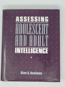 Assessing Adolescent and Adult Intelligence By Alan S. Kaufman-Used H.C. (V.G.) - Imagen 1 de 12