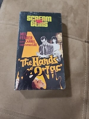 VHS Tape The Hands of Orlac Scream Gems NEW VHS Black and White Foto 1 de 2