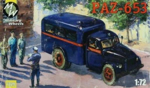 Military Wheels 7229 - 1/72 - Kit modelo de plástico camión especial soviético PAZ-653 - Imagen 1 de 7