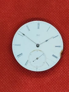 RARO PRINCIPIOS DE 1870 ELGIN 40k SERIE # MOVIMIENTO RELOJ BOLSILLO KW/KS GR 29 10s 15j (1A) - Imagen 1 de 12