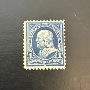 US STAMPS #264…1c - FRANKLIN MINT Light Hinge - Picture 1 of 2