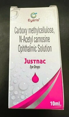 NEW - Cataract Eye Drops with N-Acetyl-Carnosine (C-NAC) 1.0% - Justnac