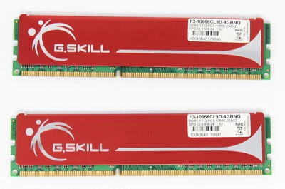 G.Skill NQ Series 4 GB (2x2GB) F3-10666CL9D-4GBNQ DDR3-1333 RAM (#16378) - Bild 1 von 2