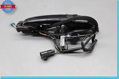 07-15 Jaguar XK XKR X150 lado derecho pasajero exterior manija negra OEM Foto 1 de 4