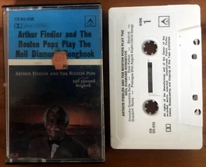 Arthur Fiedler and the Boston Pops Play The Neil Diamond Songbook Cassette Tape - Picture 1 of 2