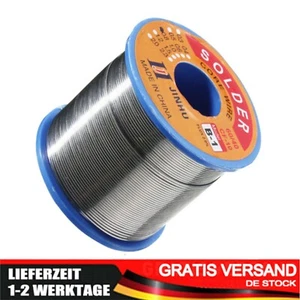 LÖTZINN LÖTDRAHT 1,0MM 250G-MIT FLUSSMITTEL PROFI ELEKTRONIK LÖTKOLBEN LÖTEN - Bild 1 von 14