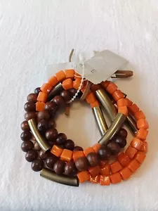 M. Haskell 5 Stretch Bracelets New With Tags - Picture 1 of 6