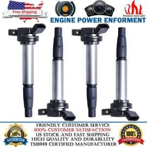 4 Pack Ignition Coil For Toyota Corolla Prius C-HR 1.8L 2009 2010 2011 2012-2017 - Picture 1 of 12