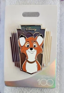 Pin Disney 100 WDI~TODD THE FOX/FOX & THE HOUND~ Destination D23 MOG LE 300 - Imagen 1 de 6