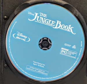 Blu-ray Disc Only The Jungle Book Live Action Disney movie Mowgli Baloo Bear - Picture 1 of 2