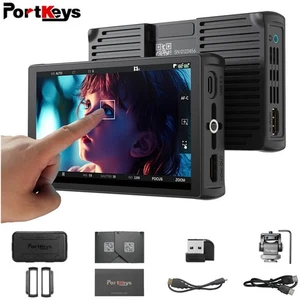 Portkeys LH5C 5.4 Inch On-Camera Field Monitor Touch-Screen 3D-LUT 4K HDMI Input - Picture 1 of 14