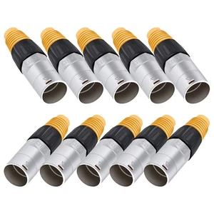 RJ45 Panel Connector, for Industrial Home 10PCS X8X69146 - Afbeelding 1 van 7