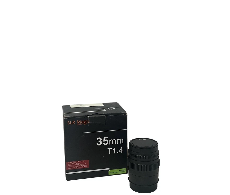 READ! SLR Magic 35mm T1.4 Cine II Lens for Micro 4/3 X-Mount w/ Box MSRP $429 - Image 1 of 4