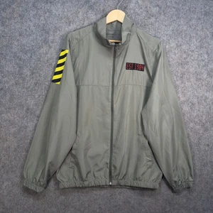 Giacca esclusiva Ghostbusters Lootwear uomo M verde giacca a vento zip Lootcrate - Foto 1 di 6