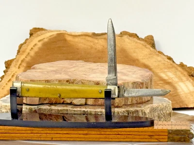 Rare Union Cultlery Olean NY USA 2 Blade Jack Knife w/synthetic hdle--2557.25 - Image 1 of 4