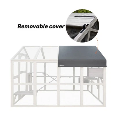 Removable Waterproof Roof Cover for Samland Large Wooden Outdoor Cat House DC... - image 1 of 4