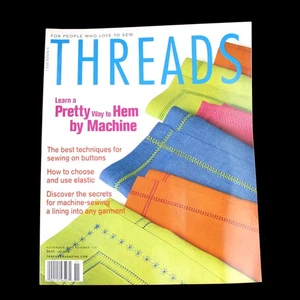 THREADS MAGAZINE NOVEMBER 2004 #115: SEWING TIPS & PROJECTS LF - Picture 1 of 1