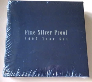 Australia.. 2005 Fine Silver - Proof Set.. Set of 6 Coins - In  Shrink wrapping - Picture 1 of 5