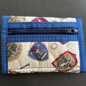 Portafoglio trapuntato Larenda Designs tema golf - Foto 1 di 8