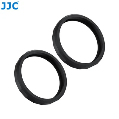 2X JJC Silicone Lens Protector Ring for DJI Osmo Action 5 Pro Action 4 3 Black - Image 1 of 4
