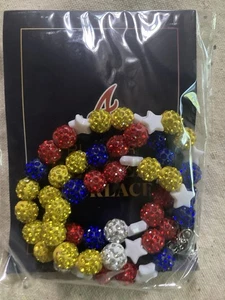 Atlanta Braves Ronald Acuna Beaded Necklace SGA  9/7/2025 - Picture 1 of 2