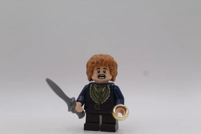 Lego Bilbo Baggins blue coat minifigure 79018 lor093 Mini Figure Lot Rare - Image 1 of 2
