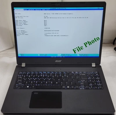 (Lote de 2) Acer Travelmate P215-41-G2 Ryzen 7 Pro 5850U 1,90 GHz 8 GB DDR4 sin sistema operativo Foto 1 de 4