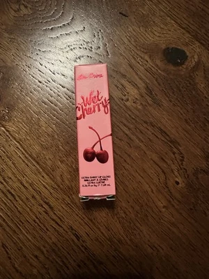 Lime Crime wet cherry extra Extra poppin Lip Gloss New! .26floz - Image 1 of 4