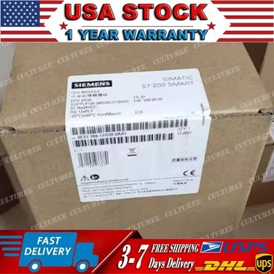 New Siemens SIMATIC S7-200 SMART CPU SR30 6ES7288-1SR30-0AA1 6ES7 288-1SR30-0AA1 - Image 1 of 4