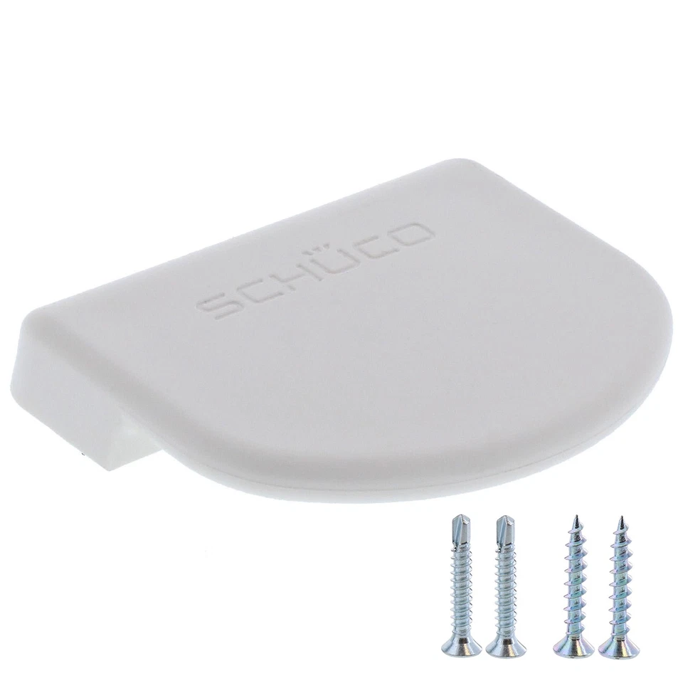 Schüco Balkontürgriff Ziehgriff + Schrauben Terrassentürgriff 61x47mm - Bild 1 von 1